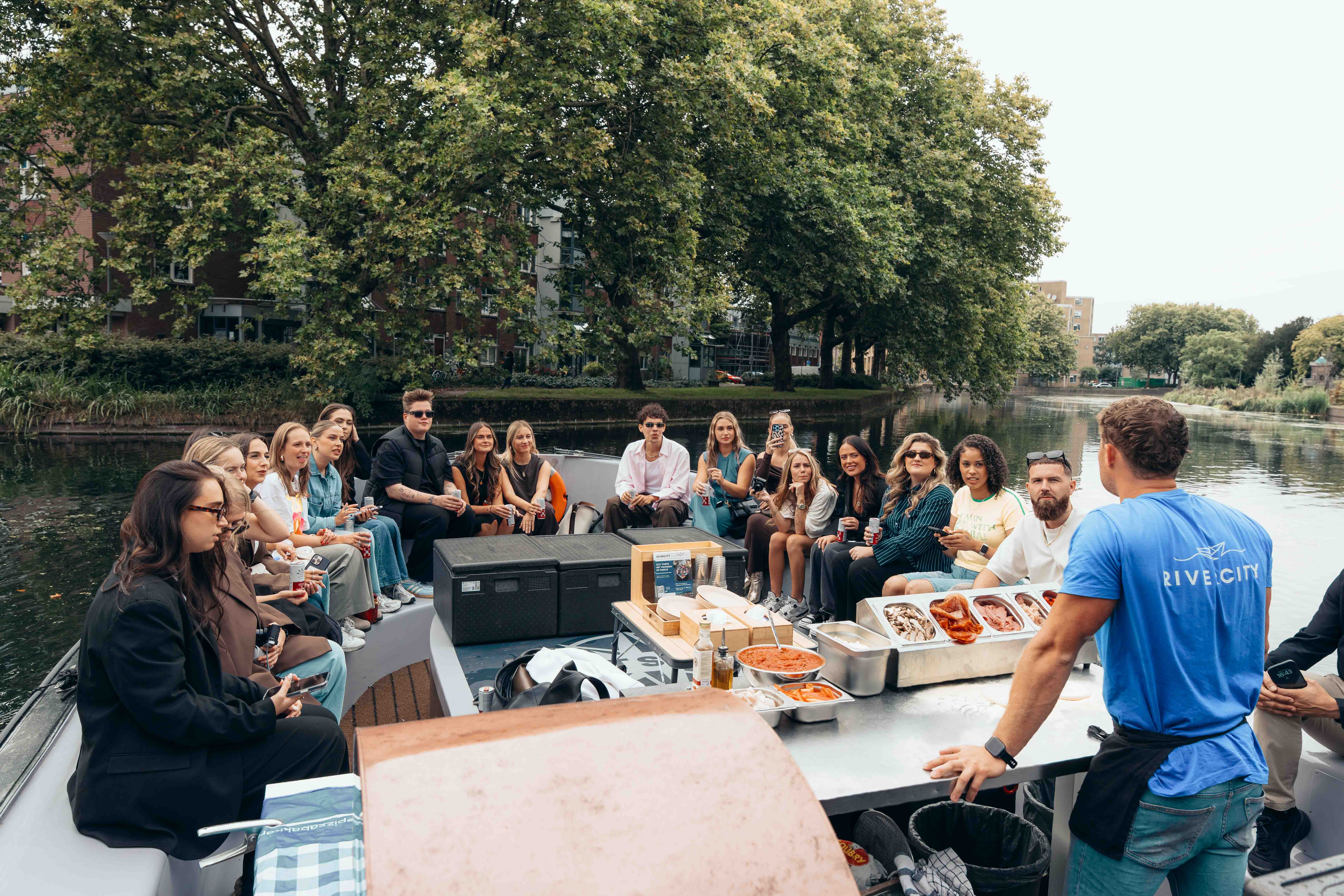 Pizza workshop aan boord